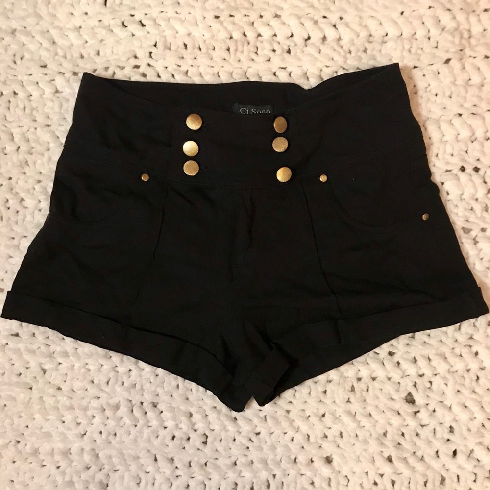 Ci Sono high waisted shorts